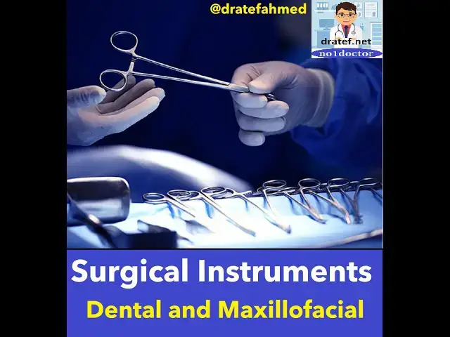 Video thumbnail for Surgical Instruments /Dental Maxillofacial/ Surgical Instruments Explained/ No1doctor/dratef/Lecture