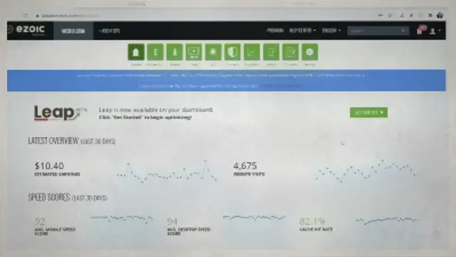Video thumbnail for Ezoic LEAP: Revue d'un nouvel outil de vitesse de site d'Ezoic