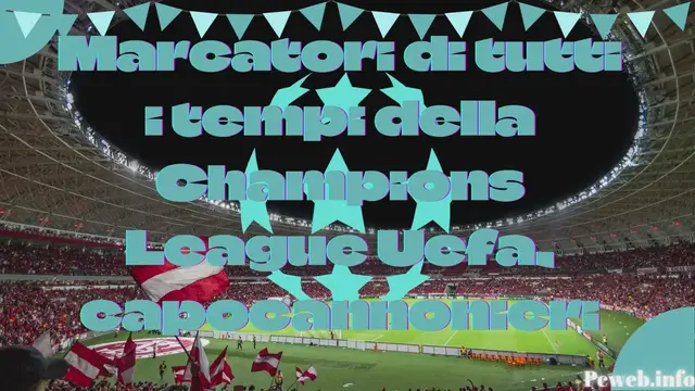 Video thumbnail for Marcatori di tutti i tempi della Champions League Uefa, capocannonieri