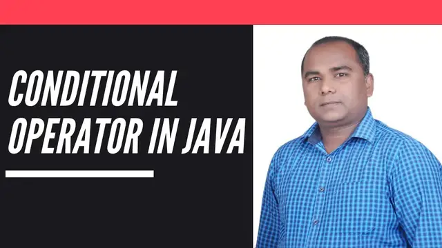 Video thumbnail for How to Use Conditional Operator in JAVA in Hindi