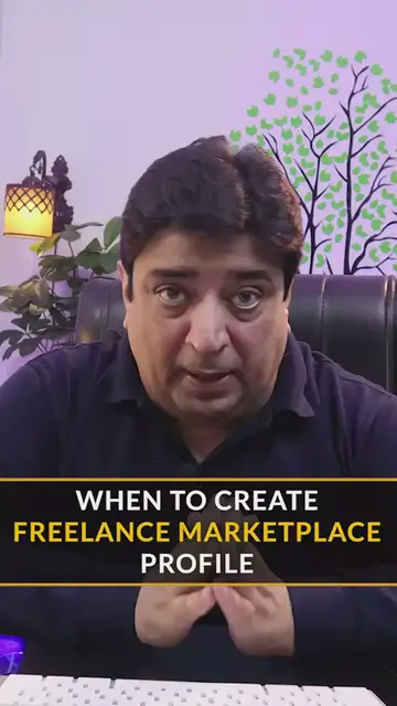 Video thumbnail for when to  create a freelance marketplace profile