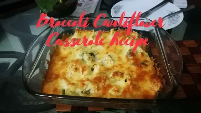 Video thumbnail for Broccoli Cauliflower Casserole Recipe: How to Make A Fast & Easy Side Dish