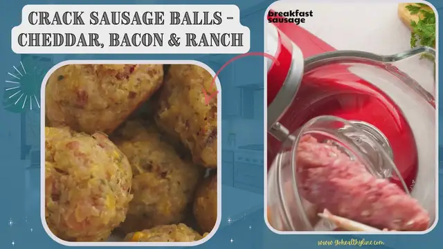 Video thumbnail for Crack Sausage Balls - cheddar, bacon _ ranch