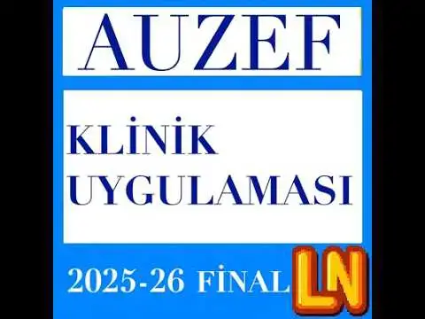 Video thumbnail for Klinik Uygulaması 2025-2026 Final Soruları