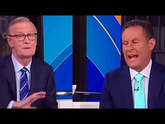 Video thumbnail for Chaos On 'Fox & Friends' Set - Doocy And Kilmeade Tear Into Each Other Over Trump On Live Show