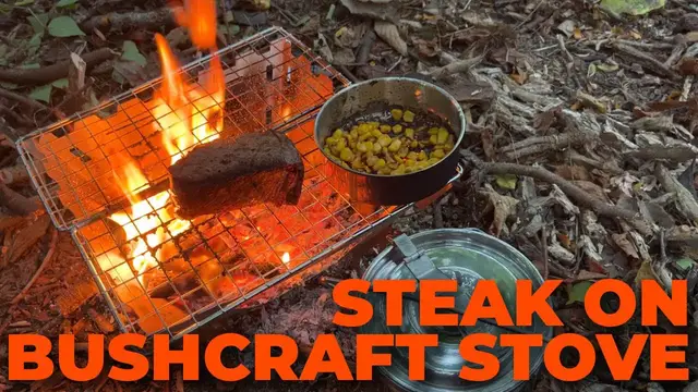 Video thumbnail for Cooking Steak on Bushcraft Stove | Fire Maple Stove & Bush Pot