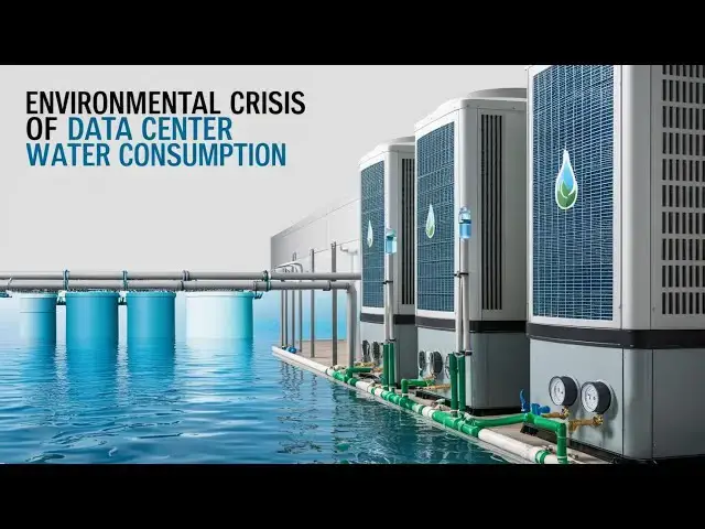 Video thumbnail for The Big Data Center Water Problem: The Hidden Environmental Crisis