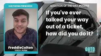 Video thumbnail for FreddieColton fights his tickets with kindness. It doesn't always work, but it helps!