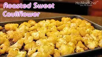 Video thumbnail for Roasted Sweet Cauliflower | Dining In With Danielle