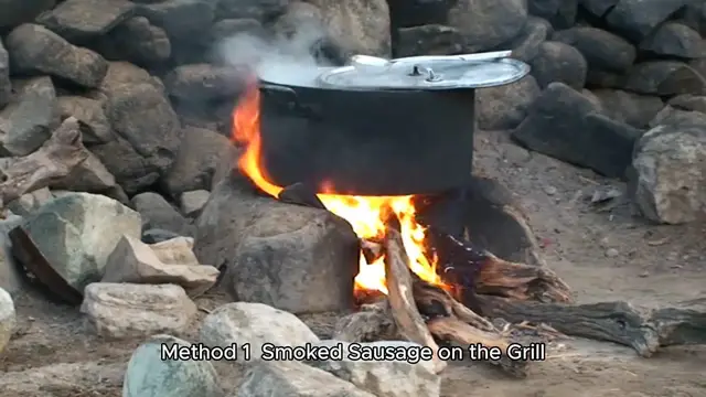 Video thumbnail for smoked sausage recipe