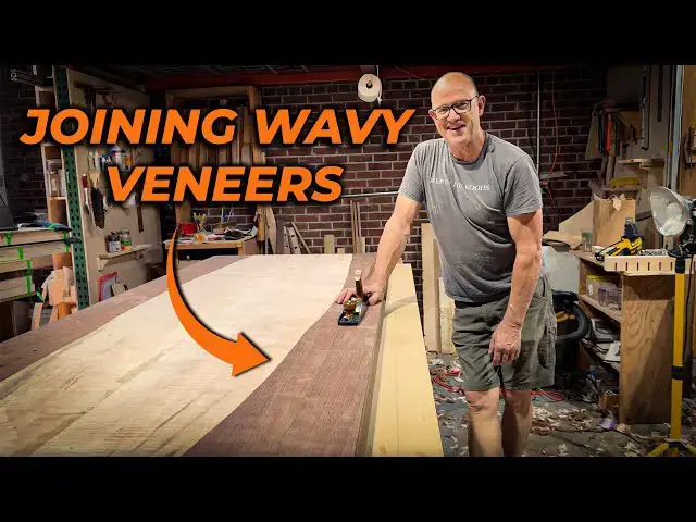 Video thumbnail for Perfectly Jointing Curved Veneers Part 2: A Safer Method for Flawless Alignment