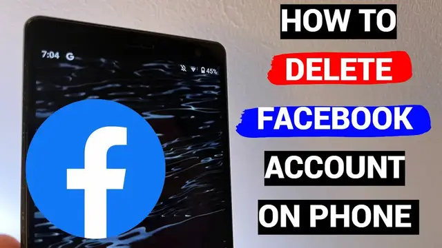'Video thumbnail for How to delete facebook account on phone in 2025'