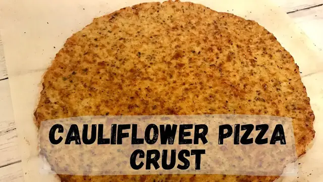 Video thumbnail for Cauliflower Pizza Crust | Happy Tummy Recipes