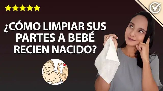 Video thumbnail for ¿Cómo Limpiar los Genitales o Parte Íntima o de una Niña Recién Nacida o Bebé Varón? 👶