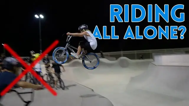 Video thumbnail for Riding Alone? - (Tips to ride BMX by yourself)