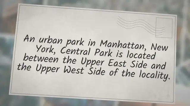 'Video thumbnail for Central Park New York | American History'