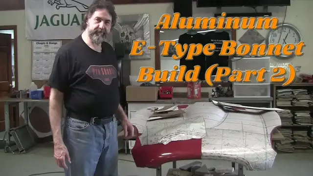 Video thumbnail for How to shape metal: Jaguar E-Type Aluminum Bonnet Build (Part 2)