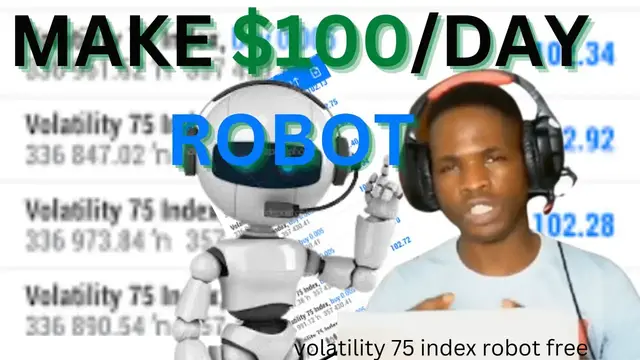 'Video thumbnail for Volatility 75 QZ Robot for phone 2023|volatility 75 index robot free'