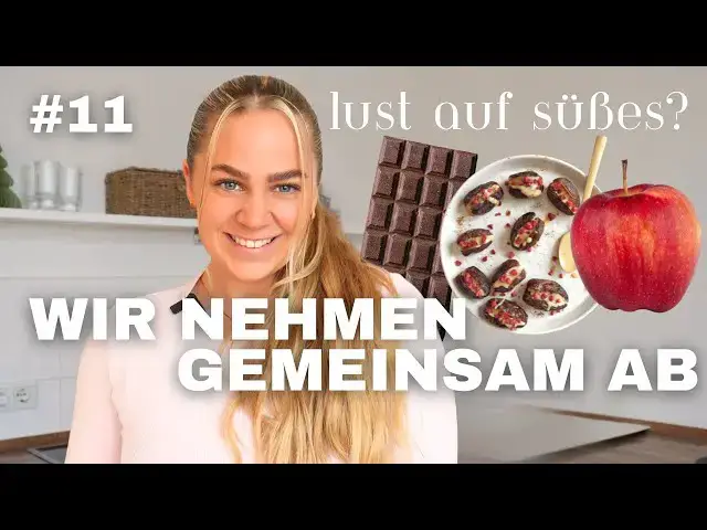 Video thumbnail for GEMEINSAM ABNEHMEN 2025 #11 | Süßes ohne Zucker & Süßstoff