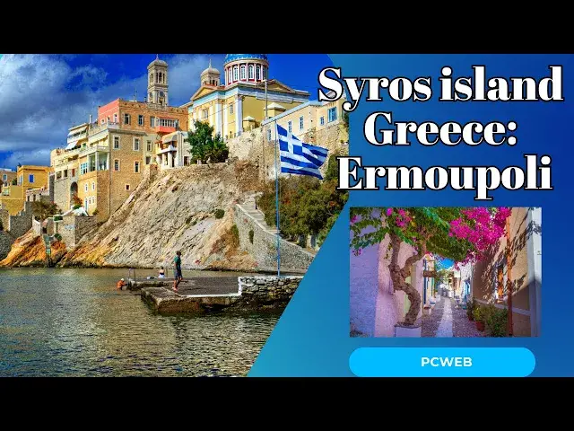 Video thumbnail for Syros island Greece: Ermoupoli- Gastronomy