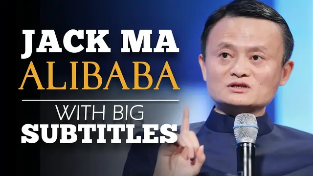 Video thumbnail for ENGLISH SPEECH | JACK MA ALIBABA: We Never Give Up (English Subtitles)