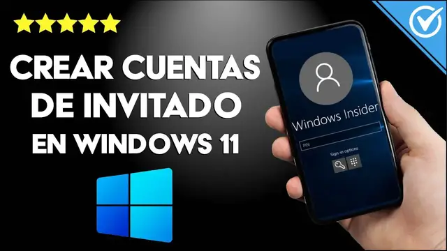 Video thumbnail for ¿Cómo crear cuentas de invitado en WINDOWS 11? - Activa las cuentas que necesites
