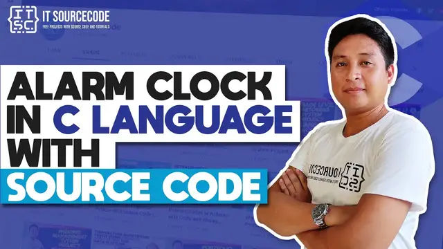 Video thumbnail for Alarm Clock in C Language with Source Code | C Language Projects with Source Code