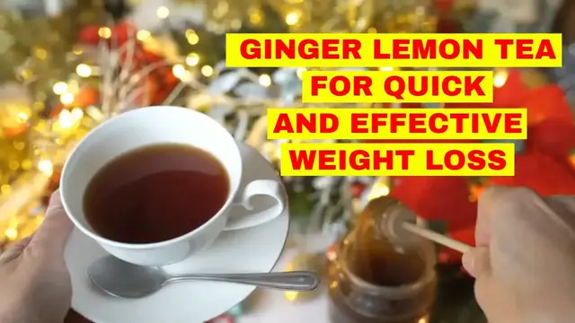 Video thumbnail for Ginger Lemon Tea/ Weight Loss Drink