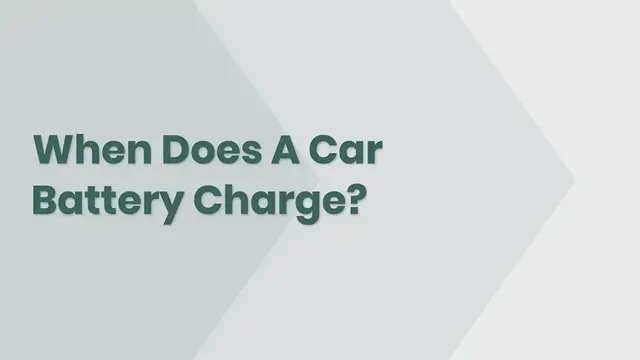 'Video thumbnail for When_Does_a_Car_Battery_Charge'