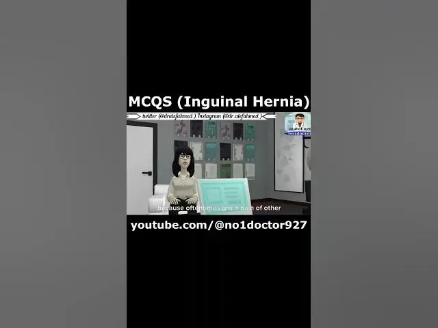 Video thumbnail for MCQS Inguinal Hernia 16 #shorts #hernia #mcqs #trending #doctor #medical_exam #medical_exam #surgery