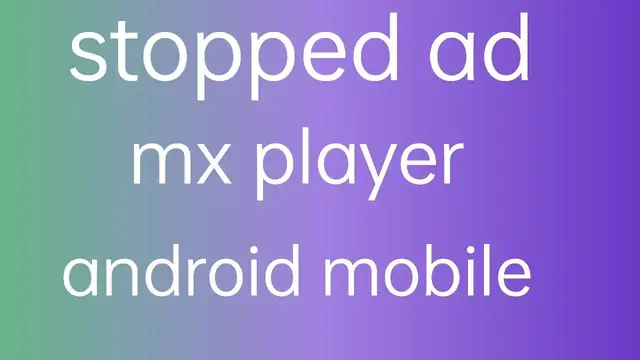 Video thumbnail for How to stopped ad in mx player