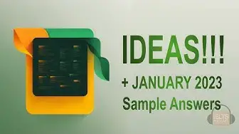 Video thumbnail for How to get ideas (+ sample answers for January 2023 question set)