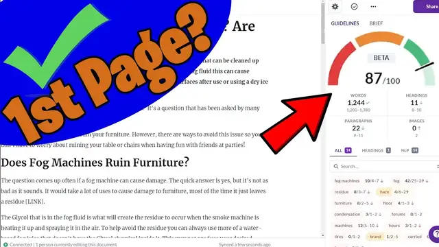 Video thumbnail for How to Use Surfer SEO: Step by Step Guide to Page 1 of Google [Over the Shoulder View]