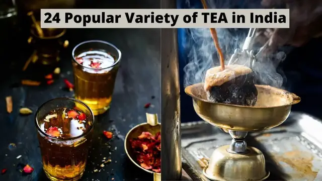 Video thumbnail for 24 Popular Variety of Tea in India | Cardamon Tea, Kashmiri Pink Tea, Masala Tea and more