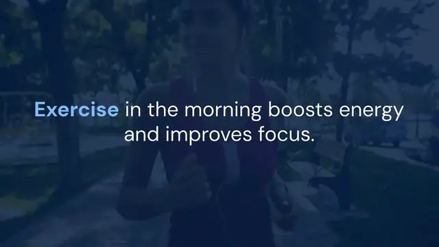 'Video thumbnail for How to Add Exercise to Your Morning Routine'