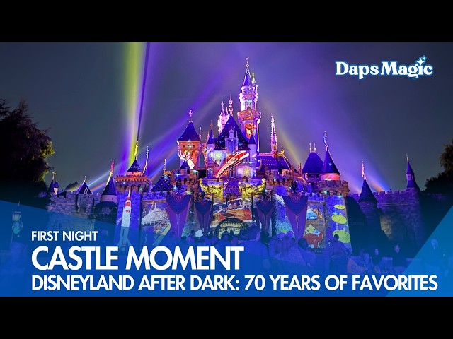 Video thumbnail for Castle Moment | Disneyland After Dark: 70 Years of Favorites 4K