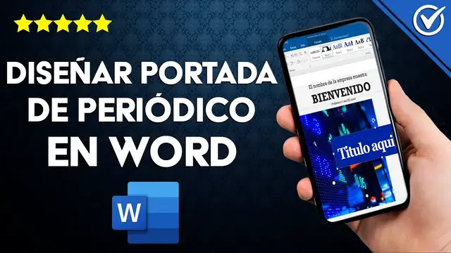 Video thumbnail for ¿Cómo diseñar una portada de periódico en WORD? - Herramientas y funciones útiles