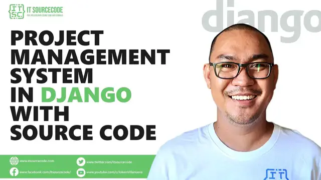 Video thumbnail for Project Management System in Django with Source Code | Free Django Projects with Source Code