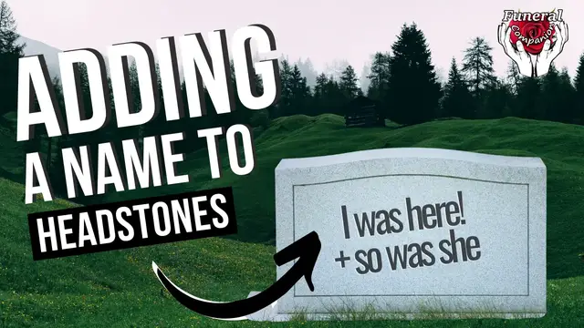 Video thumbnail for adding a name to a headstone