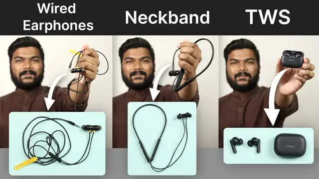 Video thumbnail for Wired Earphones vs Neckband vs TWS: Which is Better to Buy?