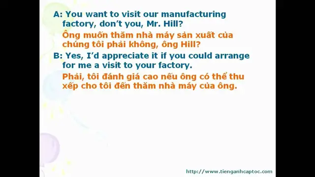 Video thumbnail for English for Business - Unit 06 - Dialogue 009