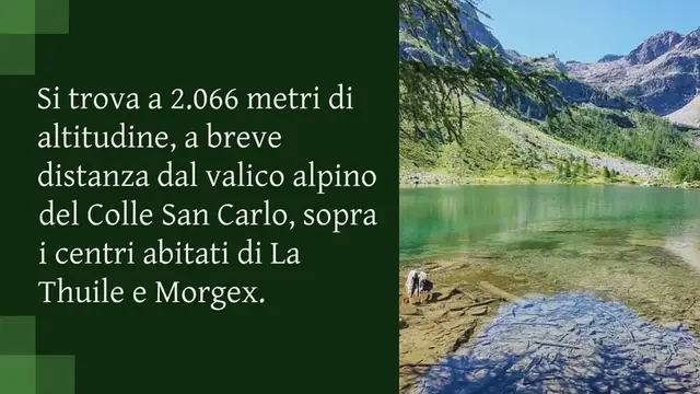 Video thumbnail for LAGO D'ARPY: UNA DOLCE POESIA IN VALLE D'AOSTA