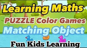 Video thumbnail for Fun Math Learning For Kids: Matching Objects and Puzzle Games