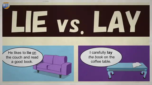 Video thumbnail for LIE or LAY? Confusing English Verbs