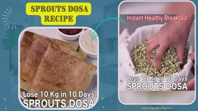 Video thumbnail for Sprouts Dosa Recipe