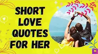 Video thumbnail for SHORT LOVE QUOTES FOR HER: KAVEESH MOMMY