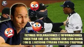 Video thumbnail for SE CALENTÓ TEMA CHAPMAN. Salen COSAS FUERTES a la luz que dejan a NY Yankees como manipuladores