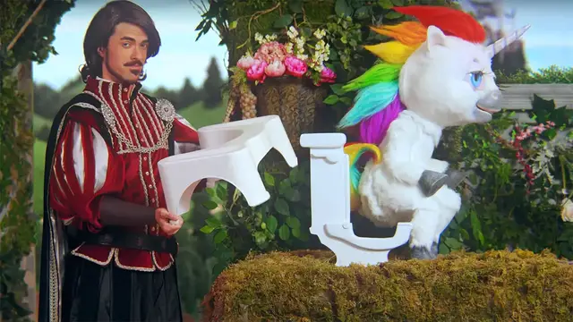 Video thumbnail for Squatty Potty Commercial This Unicorn Changed the Way I Poop