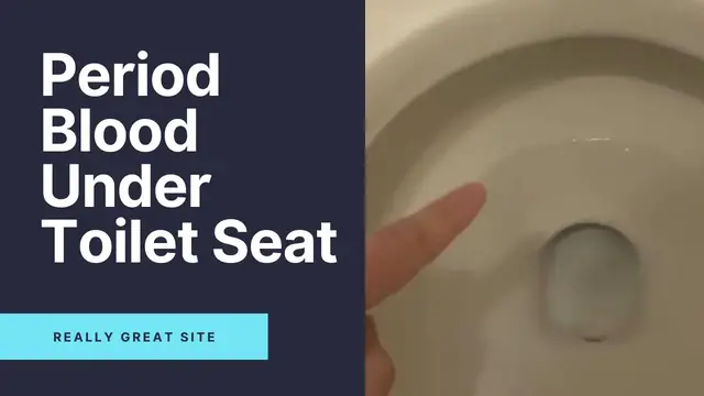Video thumbnail for Period Blood Under Toilet Seat (4 Easy Methods To Learn)