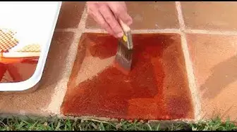 Video thumbnail for How to Stain Patio Pavers